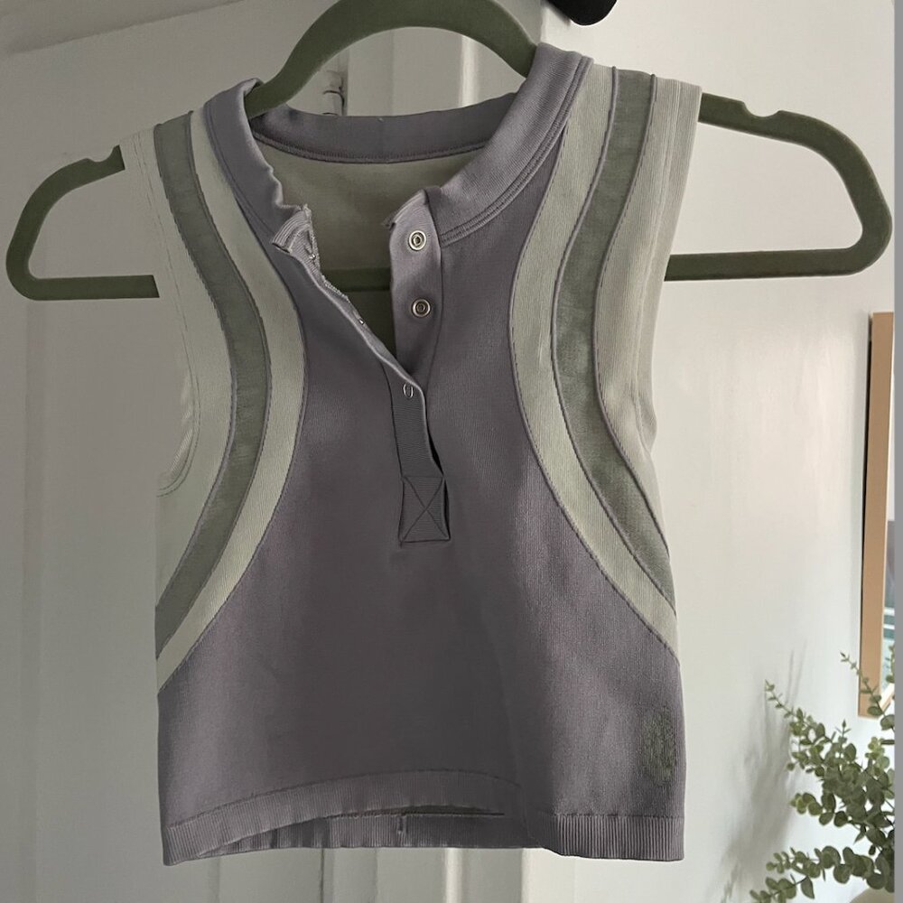 Free People Lavender Work Out set